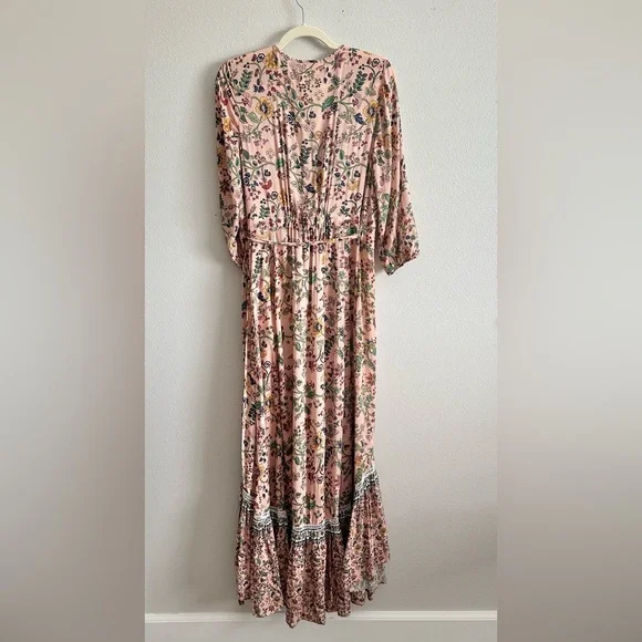 FARM Rio Floral Maxi Dress - Pink and Blue - Picture 13 of 13
